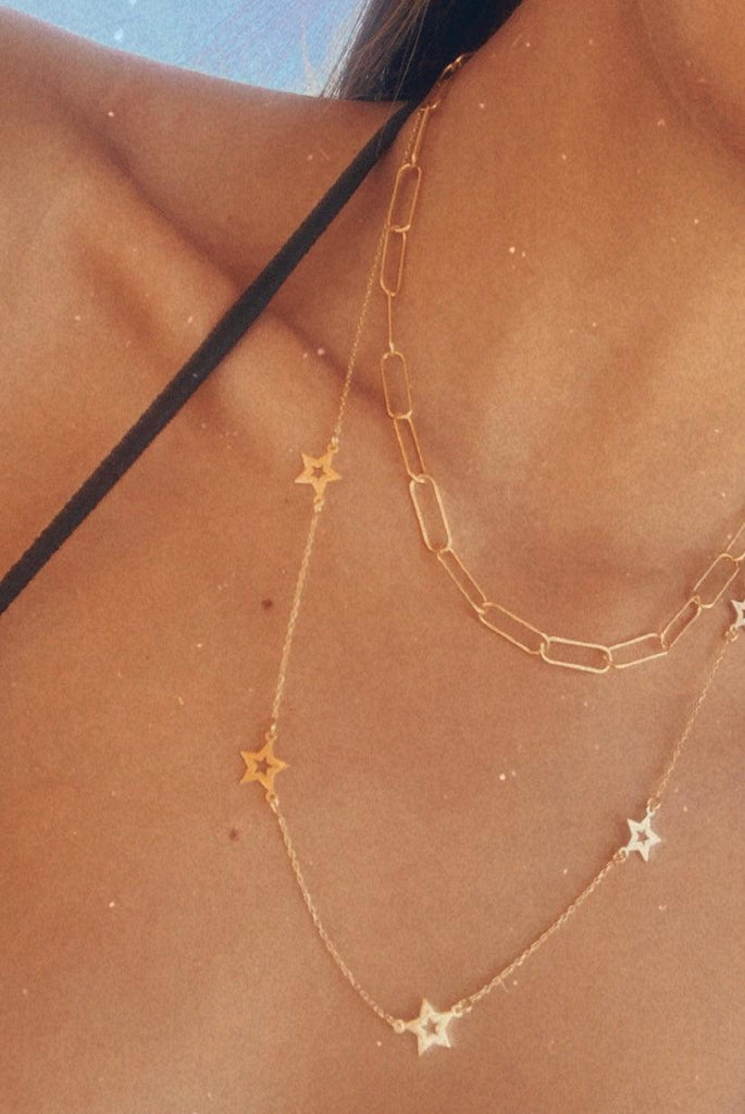 Galaxy Star Necklace - Anna Lou of London