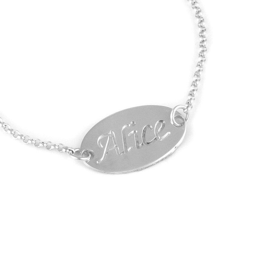 Personalised Baby Name Bracelet - Anna Lou of London