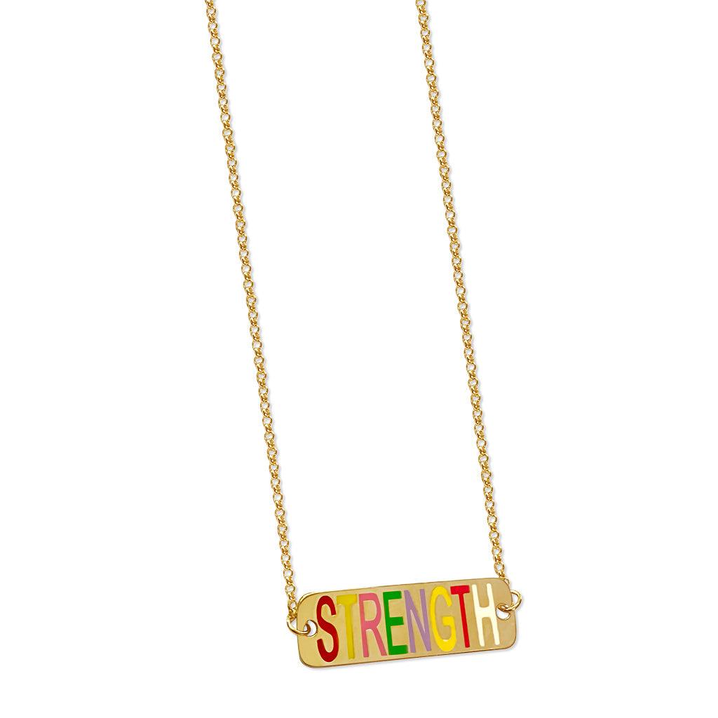 Coloured Name/ Word Necklace - Anna Lou of London