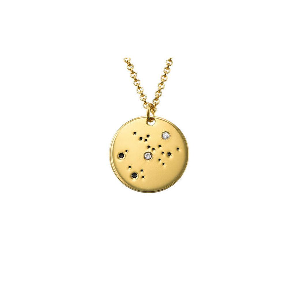 Sagittarius Constellation Diamond Necklace - Anna Lou of London