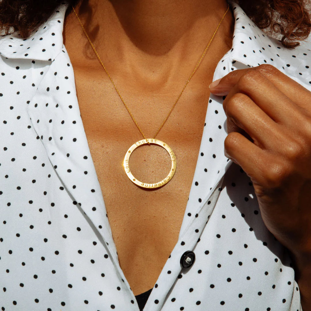 How They Wore It: Styling Personalised Jewellery - Anna Lou of London