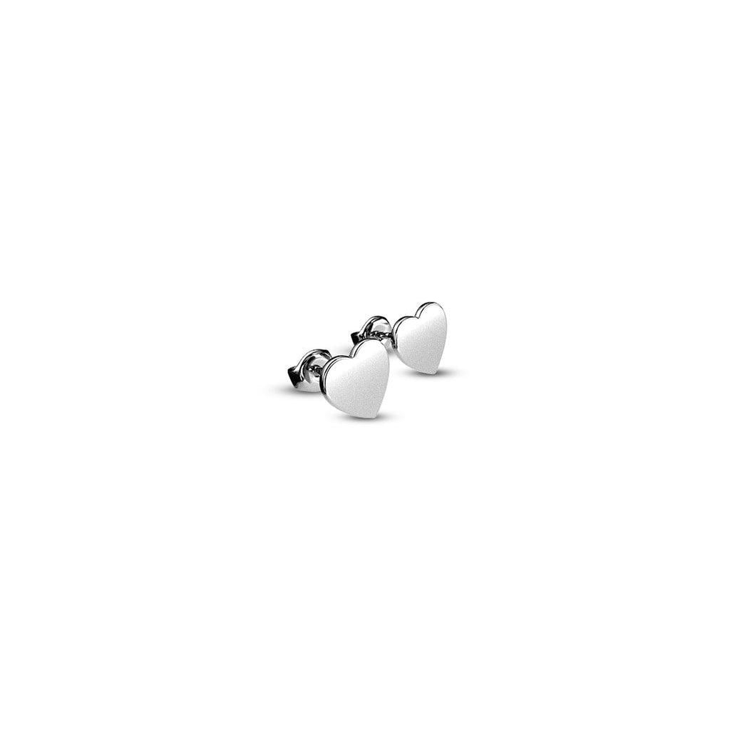 Heart Stud Earrings - Anna Lou of London