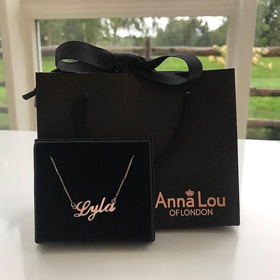 Personalised Name Necklace - Anna Lou of London