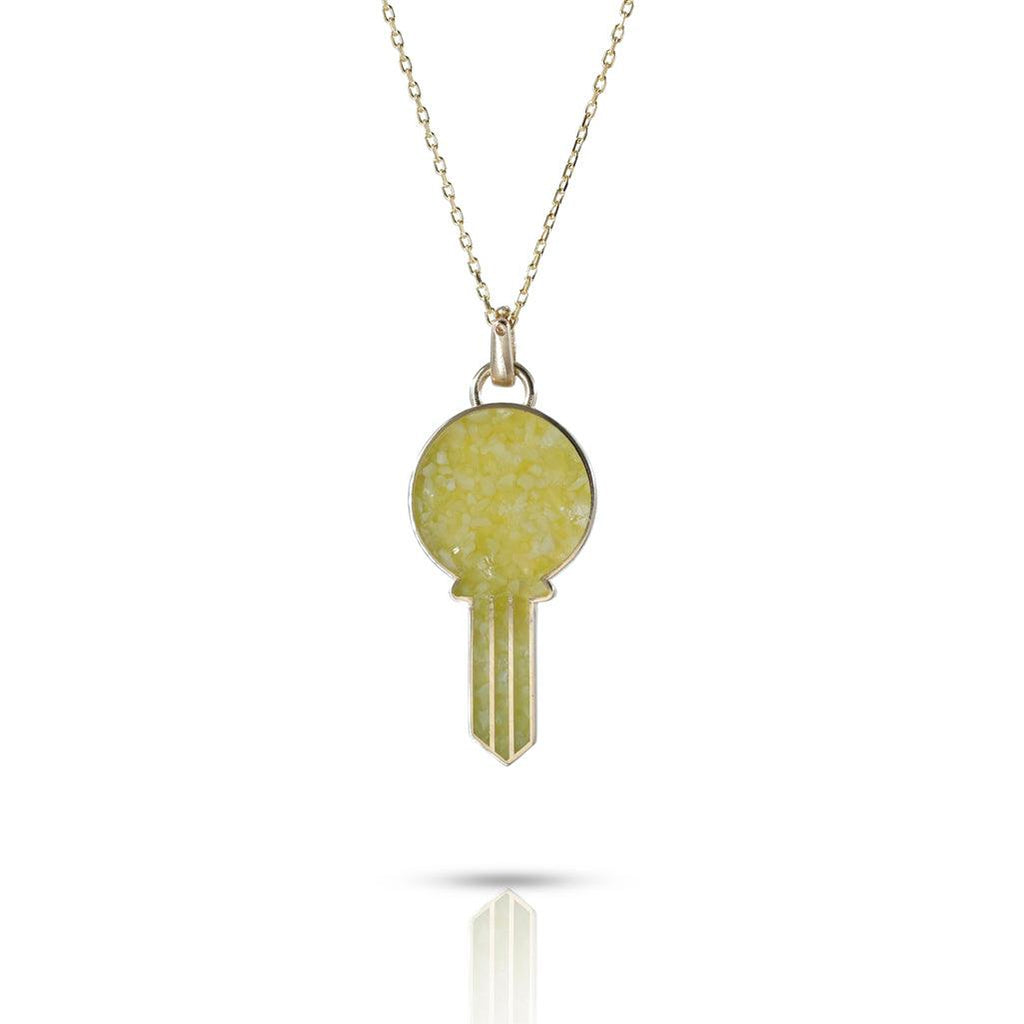Key Gemstone Necklace - Anna Lou of London