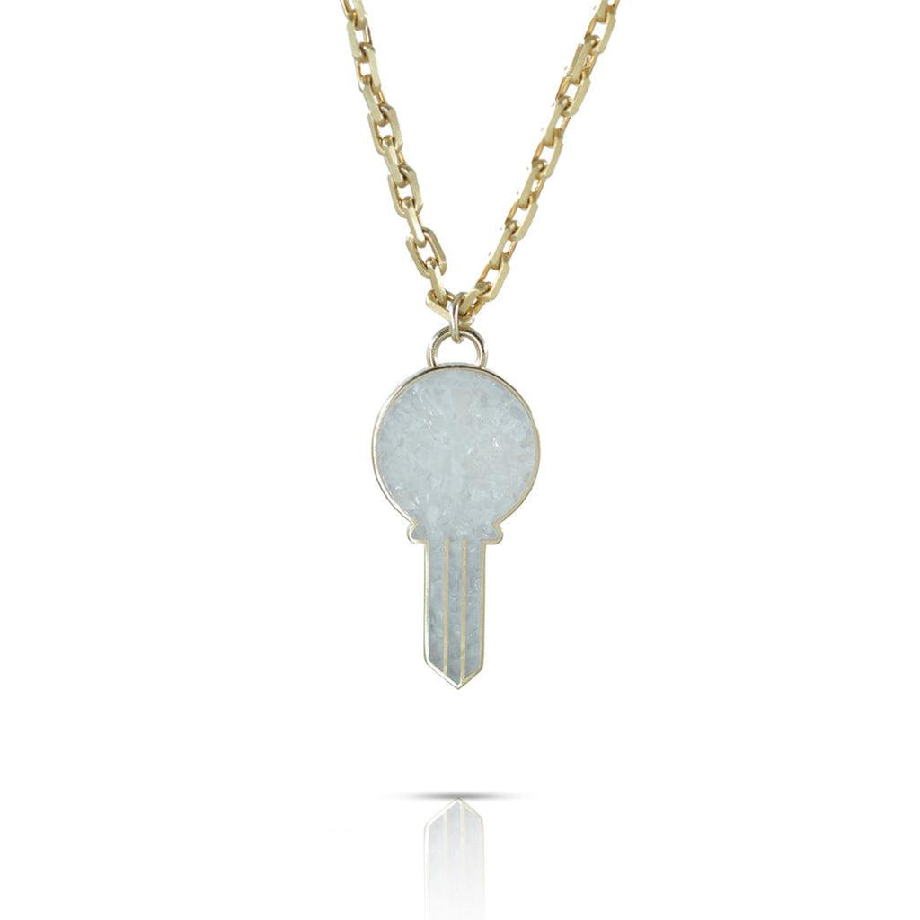 Key Gemstone Necklace - Anna Lou of London