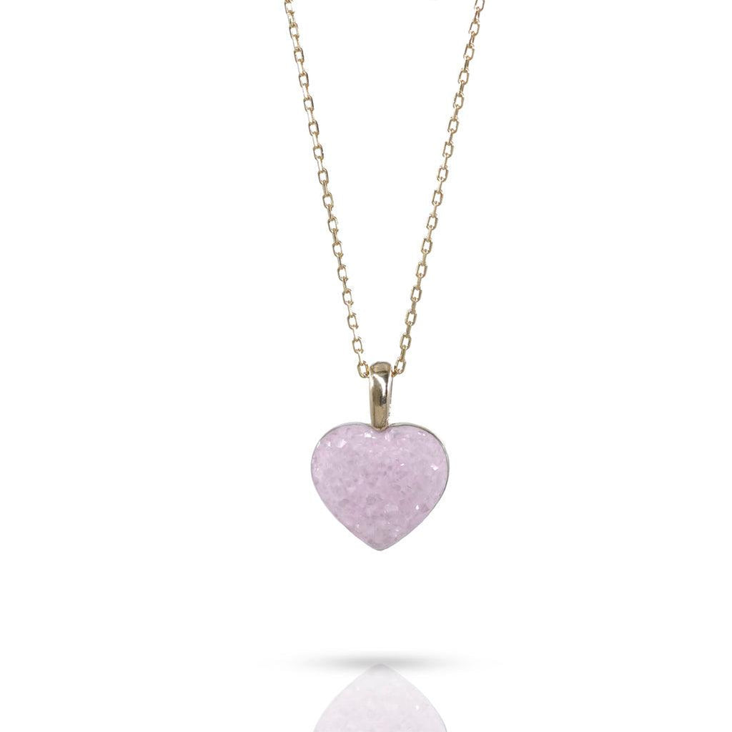 Heart Gemstone Necklace - Anna Lou of London