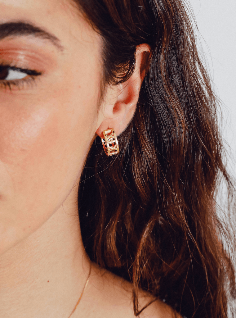 Special Date Numeral Hoops - Anna Lou of London