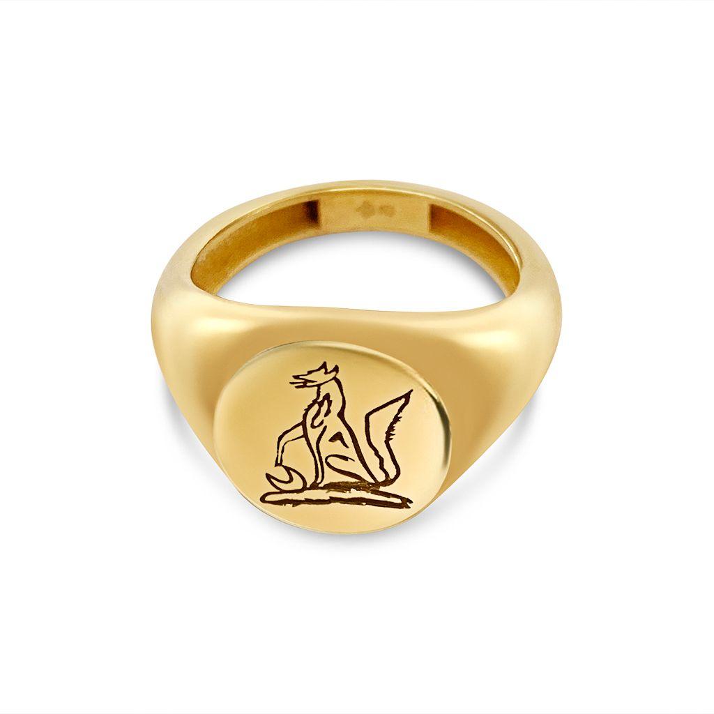 Bespoke Family Crest Signet Ring - Anna Lou of London