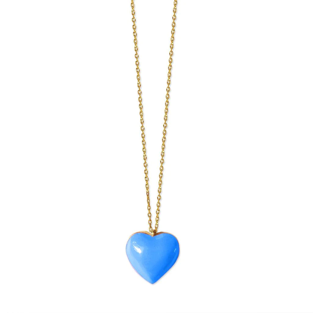 Enamel heart pendant outlet