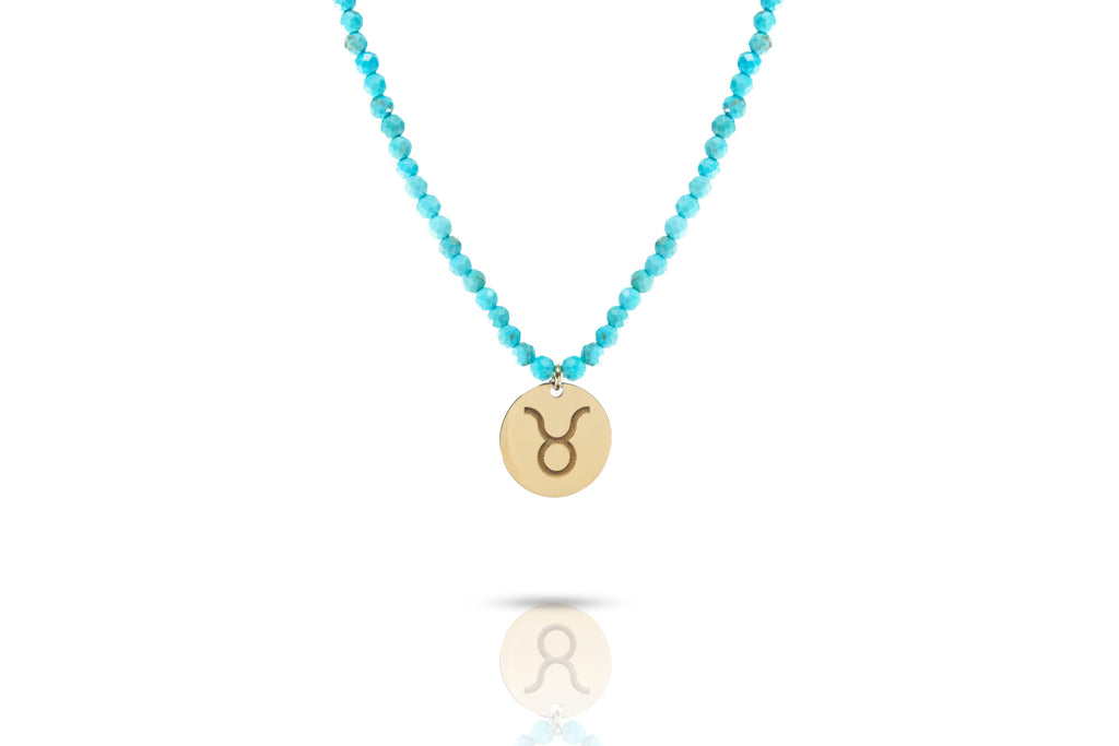 Gemstone Zodiac Necklace - Anna Lou of London