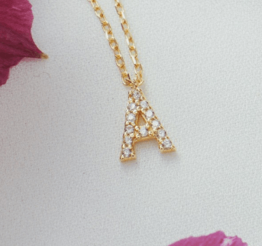 Aldora Initial Necklace - Anna Lou of London