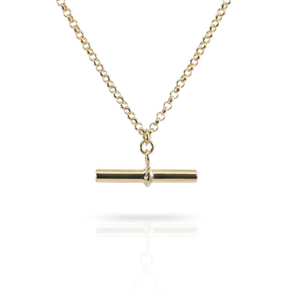 Signature T Bar Necklace - Anna Lou of London