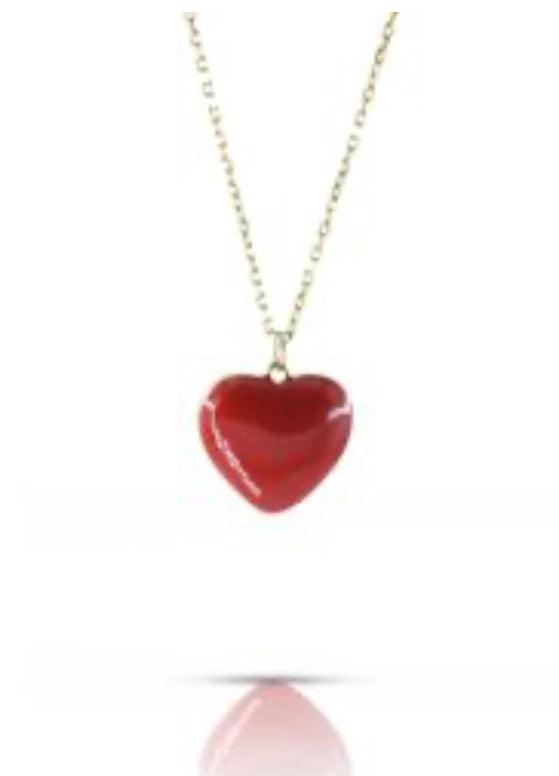 Rust Red Necklace - Anna Lou of London