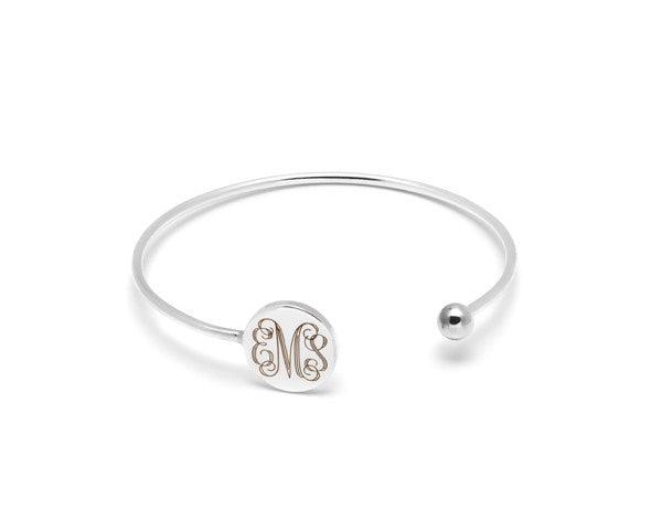 Monogram personalised cuff - Anna Lou of London