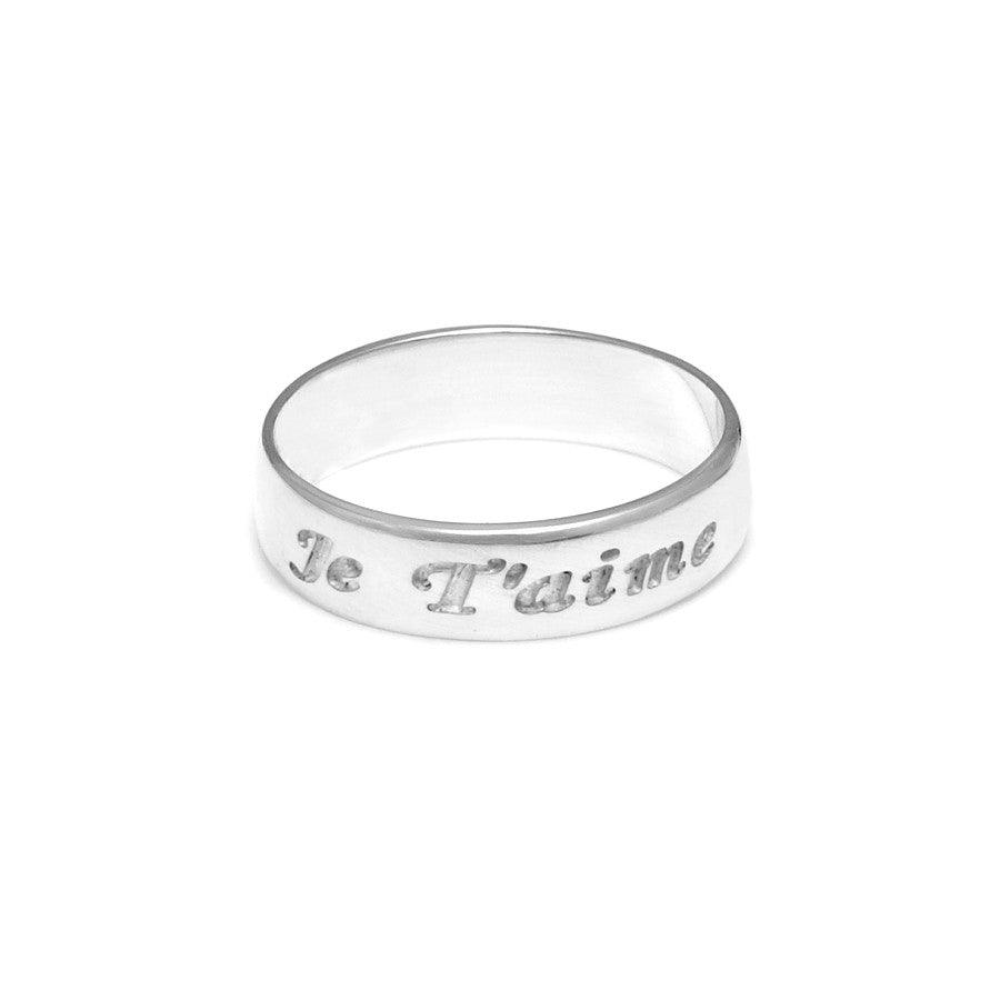 Engraved Name/Word Ring - Anna Lou of London