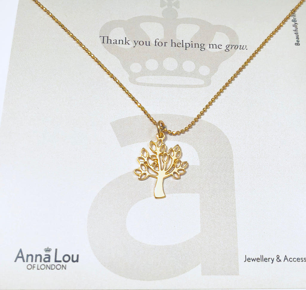 Tree necklace - Anna Lou of London