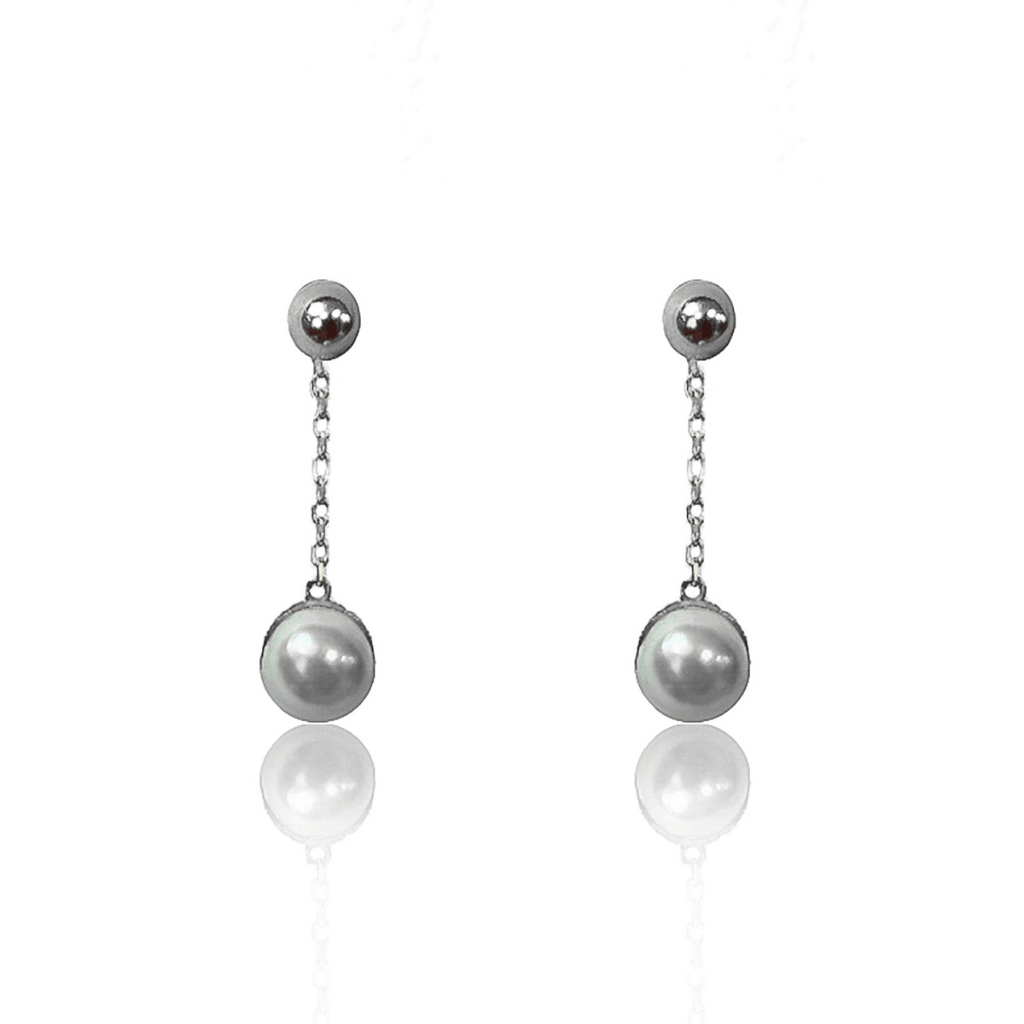 Drop Pearl Earrings - Anna Lou of London