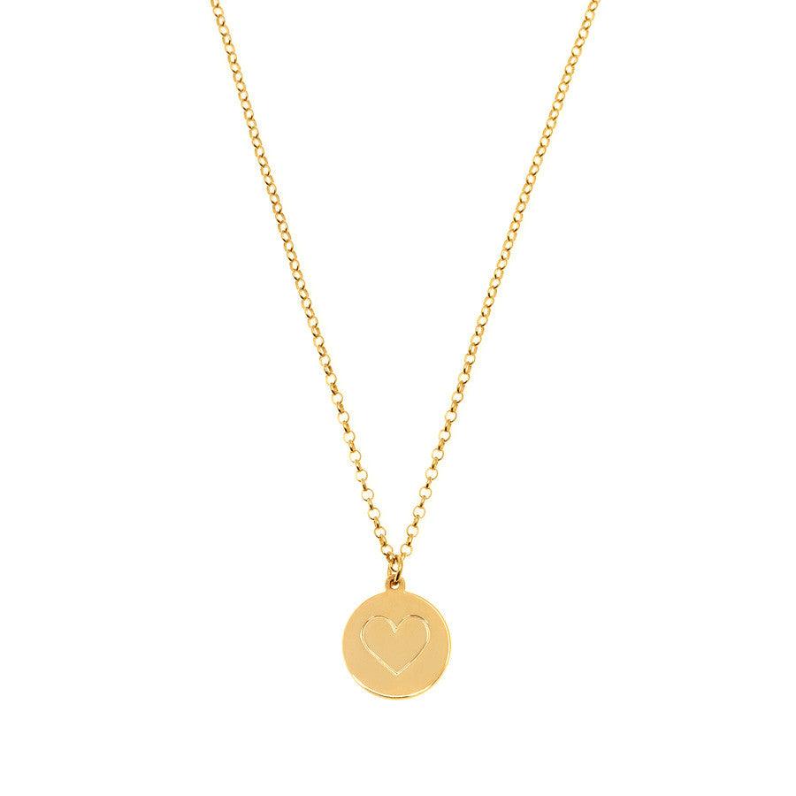 Engraved Charm Necklace - Anna Lou of London