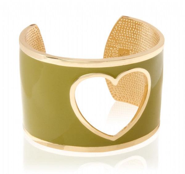 Cut Out Heart Cuff - Anna Lou of London
