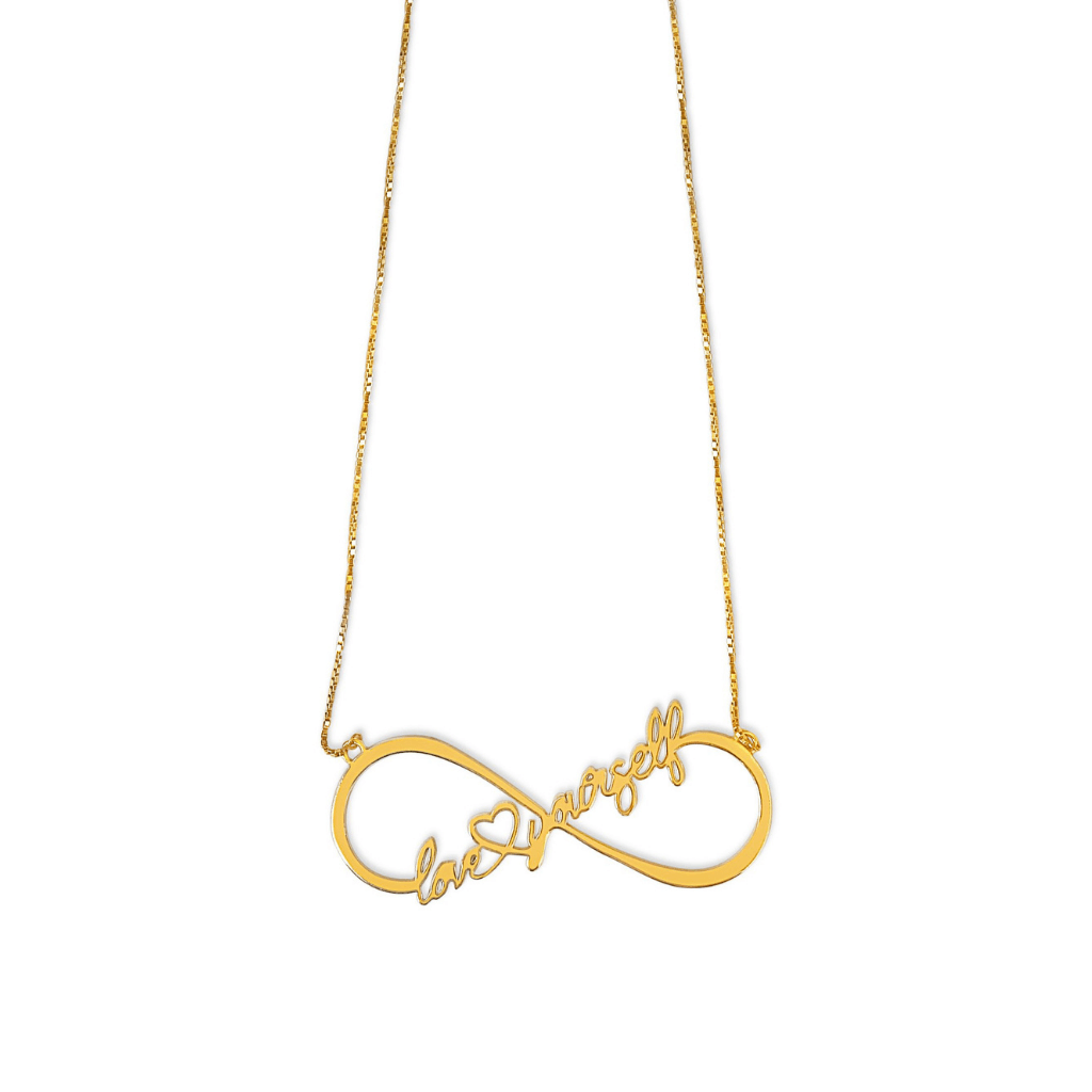 Love Yourself infinity Necklace - Anna Lou of London
