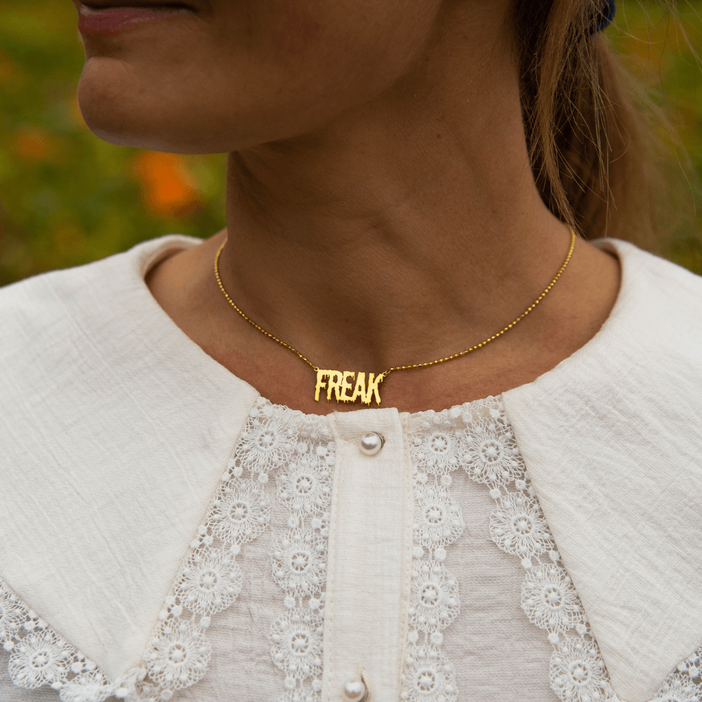 Freak Name Necklace - Anna Lou of London