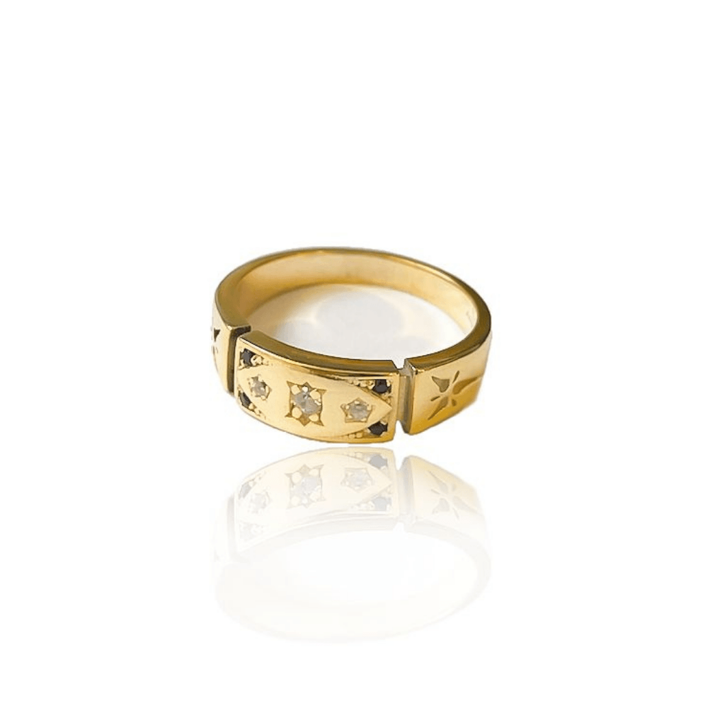 Mens vintage 2025 gold ring