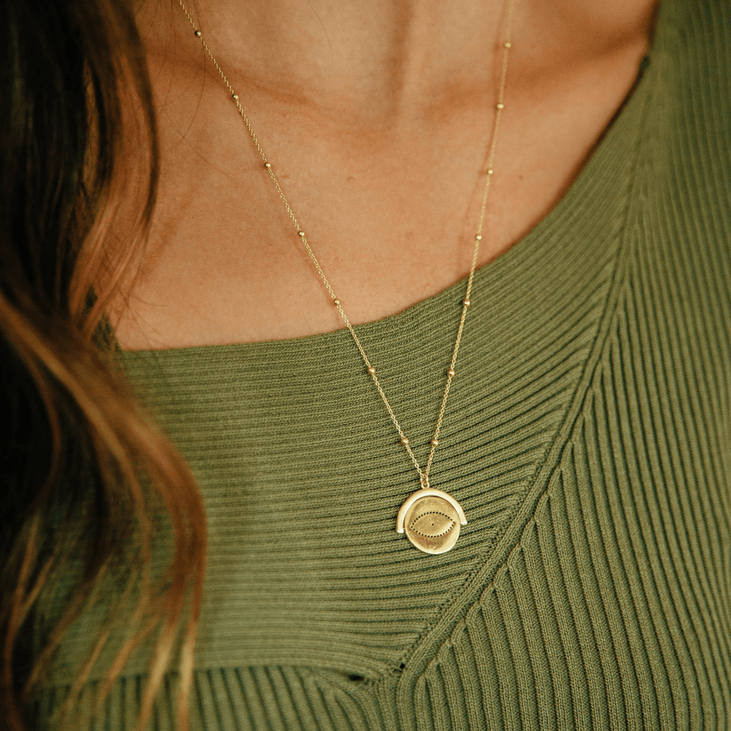 Soraya Spinning Mindfulness Necklace - Anna Lou of London