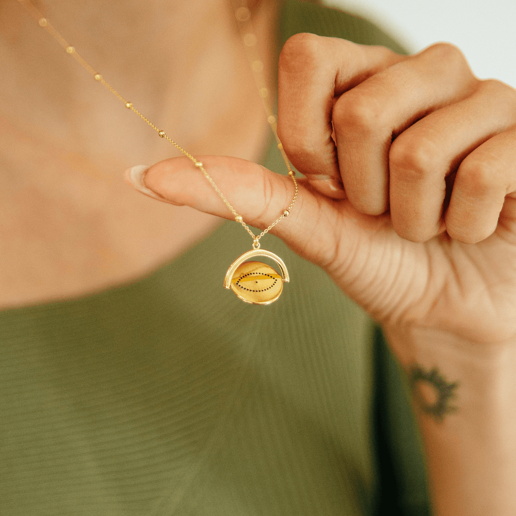 Soraya Spinning Mindfulness Necklace - Anna Lou of London