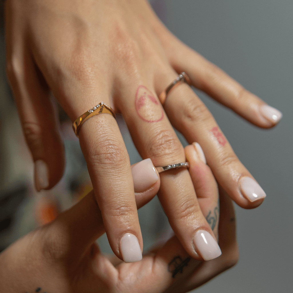 Band gold sales ring designs