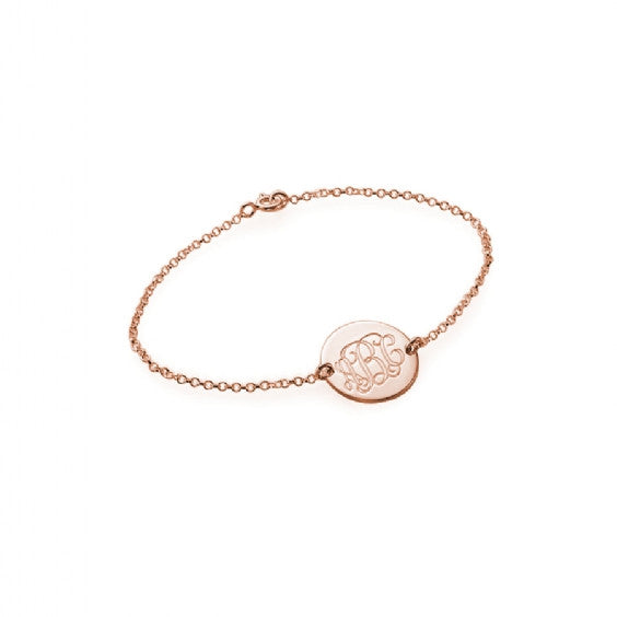 Monogram Disc Bracelet