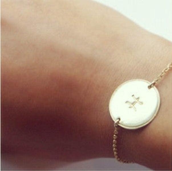 Star sign Engraved Bracelet - Anna Lou of London