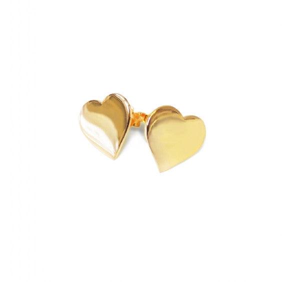 Heart Stud Earrings - Anna Lou of London