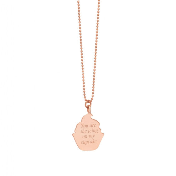 Cupcake Charm Necklace