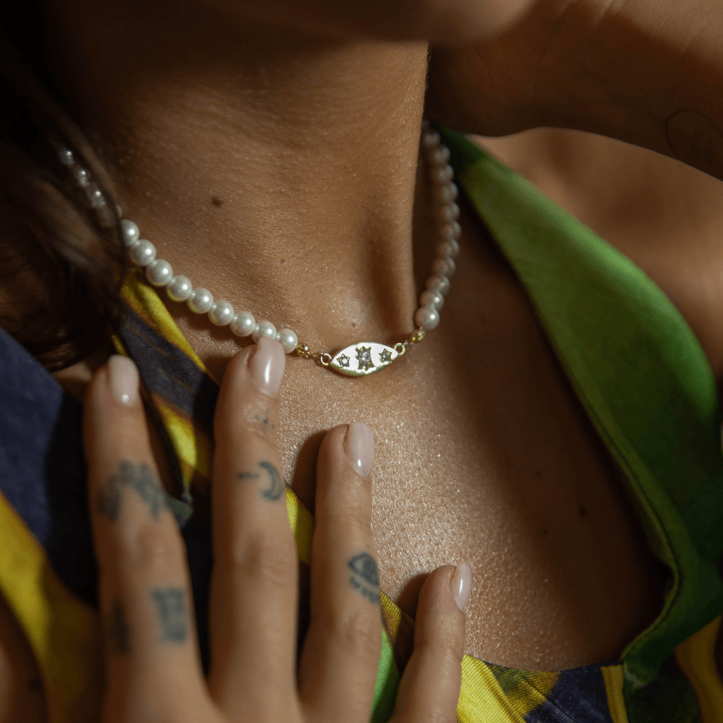 Freedom Pearl Necklace - Anna Lou of London