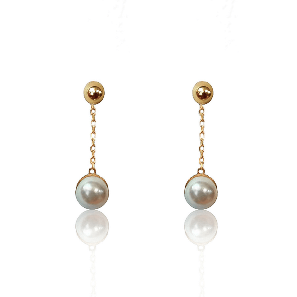 Drop Pearl Earrings - Anna Lou of London
