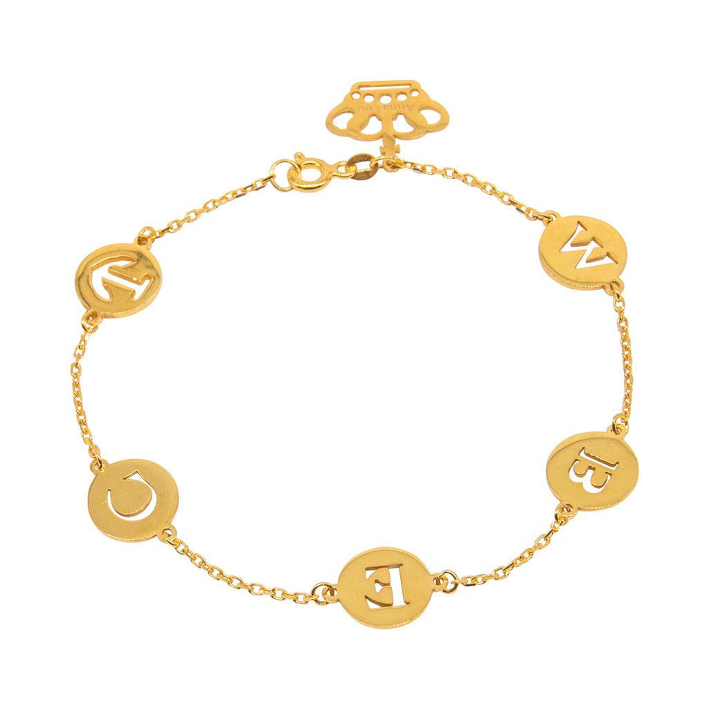 Circle Token Bracelet - Anna Lou of London