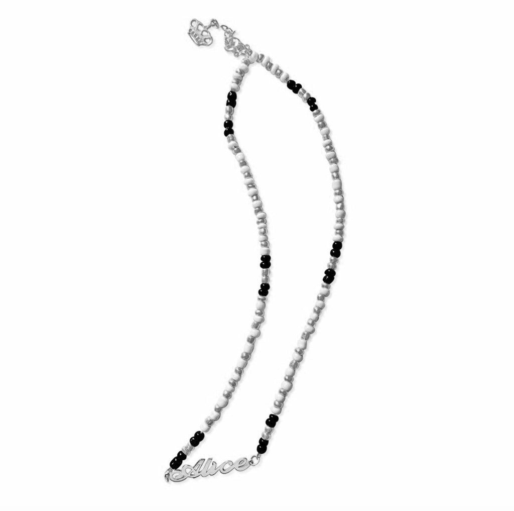 Aura Beaded Name Necklace - Anna Lou of London
