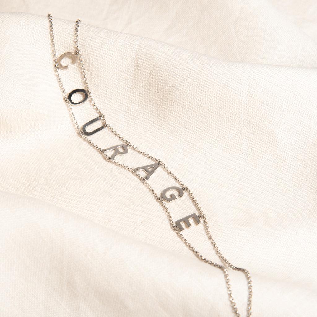 Personalised English Letter Choker Necklace - Anna Lou of London