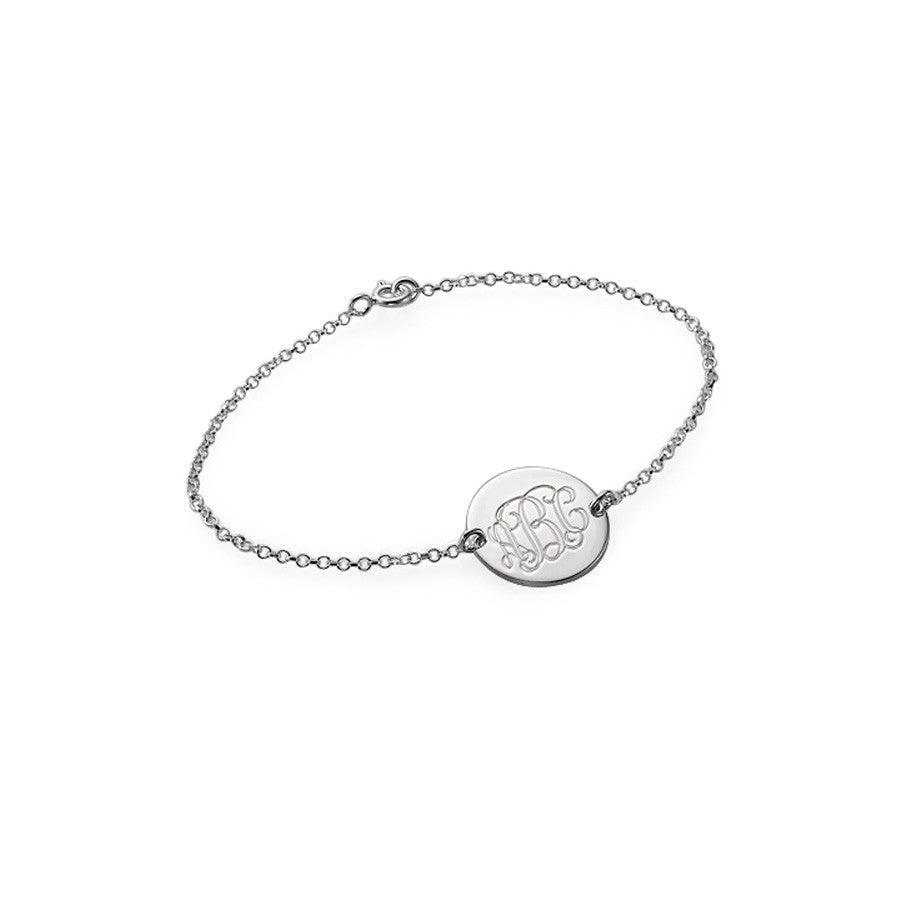 Monogram Disc Anklet - Anna Lou of London