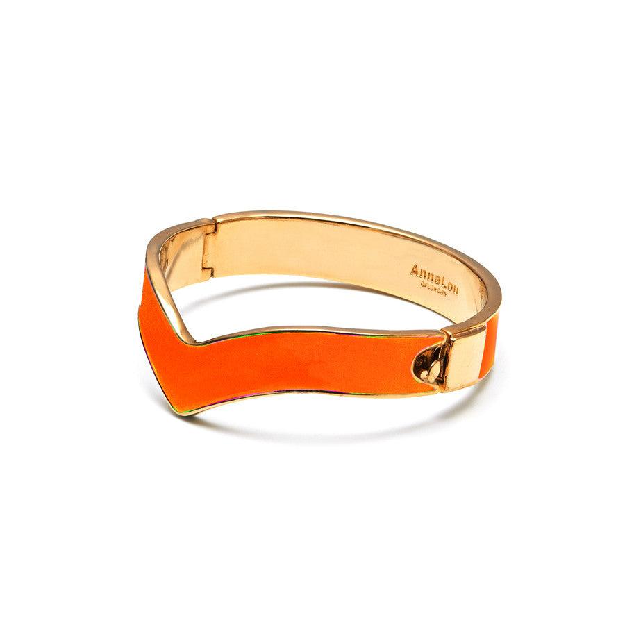 Chevron Bangle - Anna Lou of London