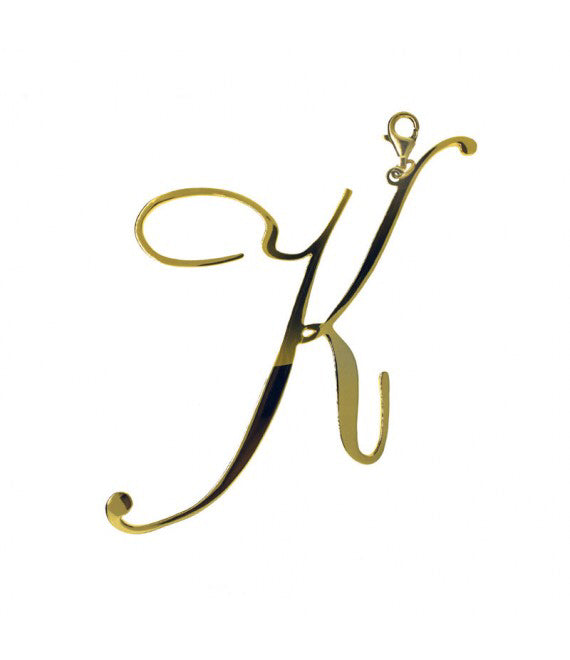 Initial Oversized Charm - Anna Lou of London