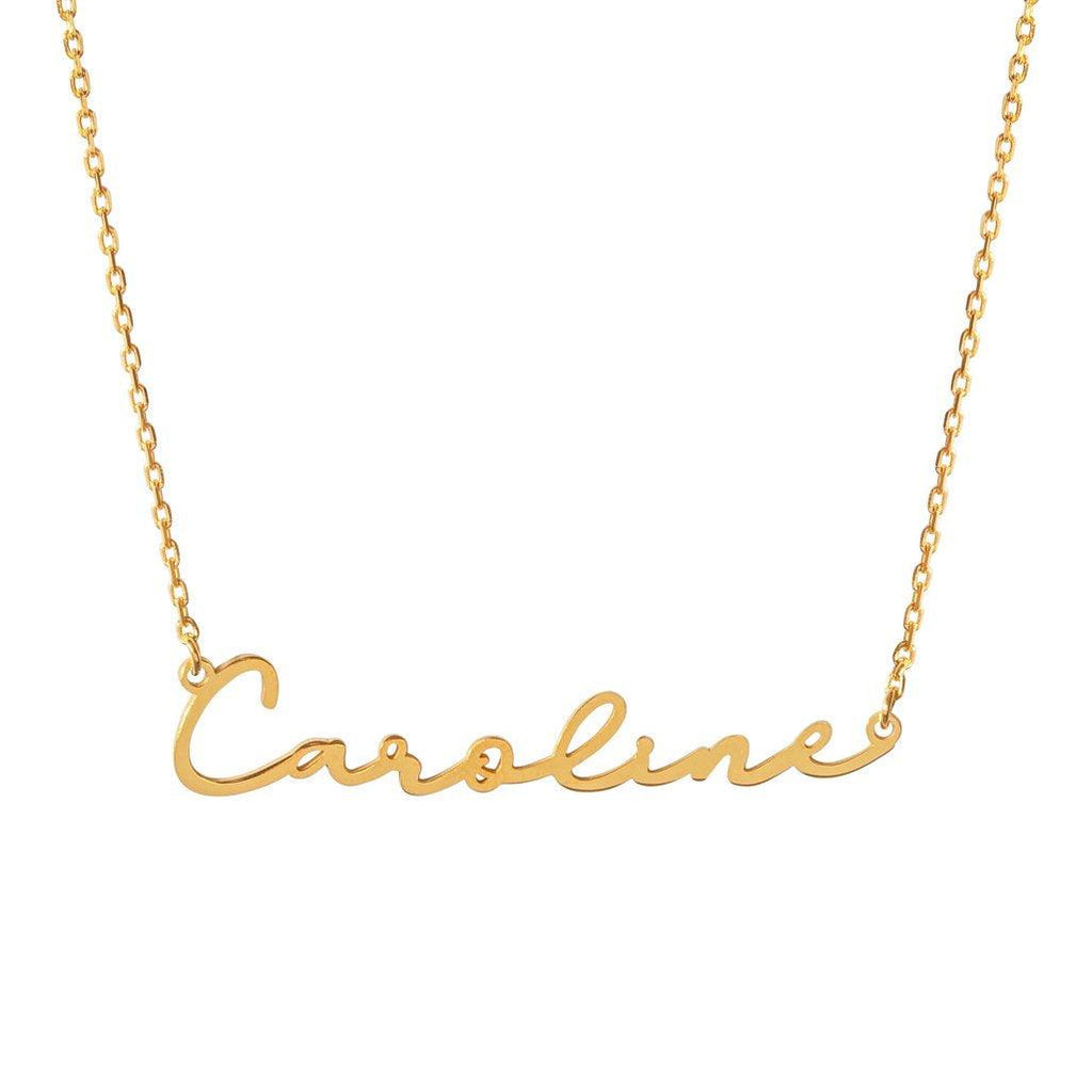 Signature Handwriting Name Necklace - Anna Lou of London