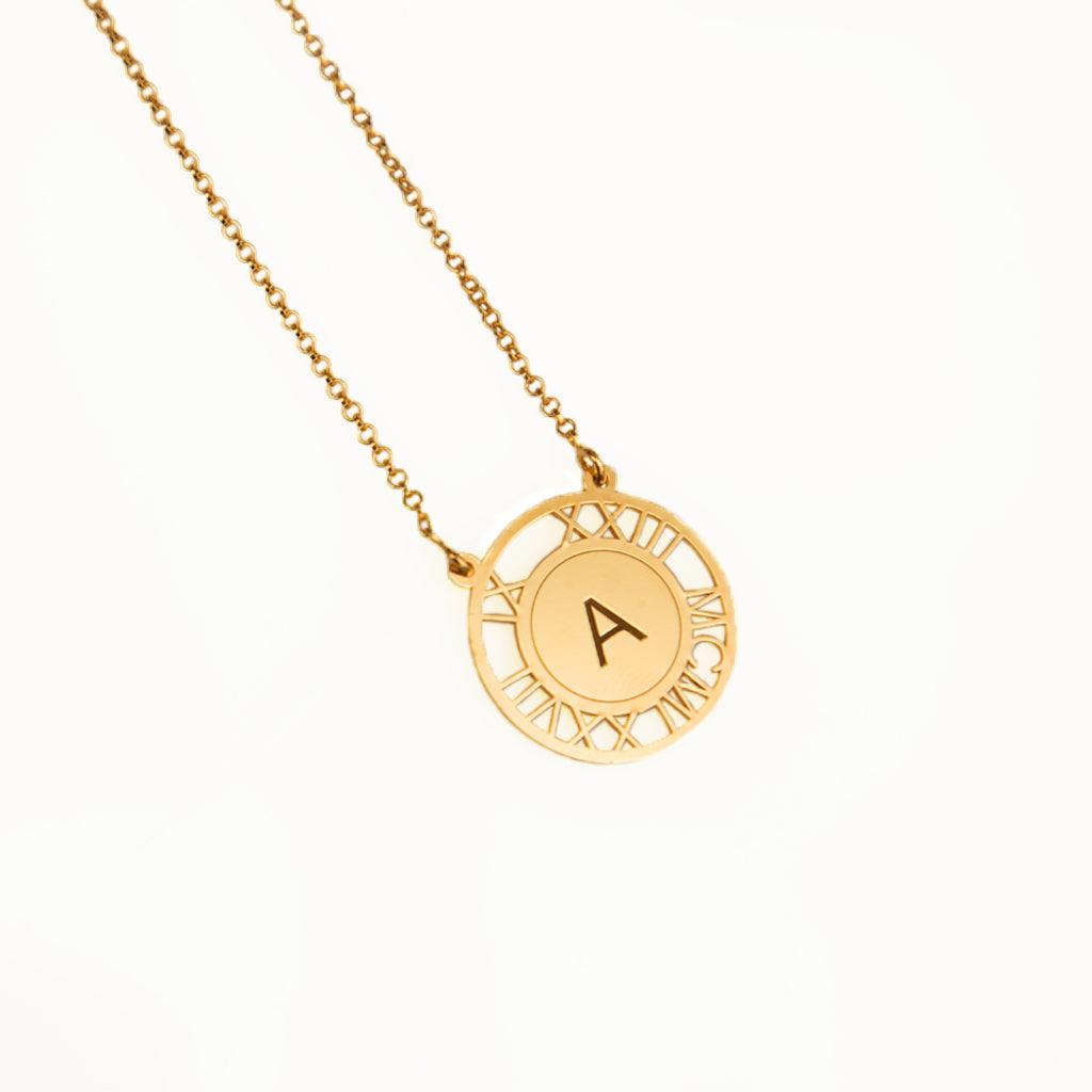 Special Date Initial Necklace - Anna Lou of London