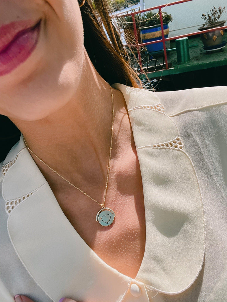 Soraya Spinning Mindfulness Necklace - Anna Lou of London