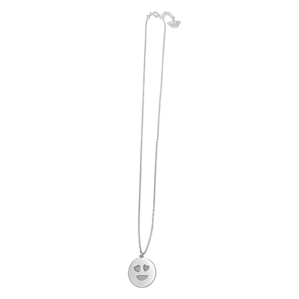 Heart Emoji Necklace - Anna Lou of London