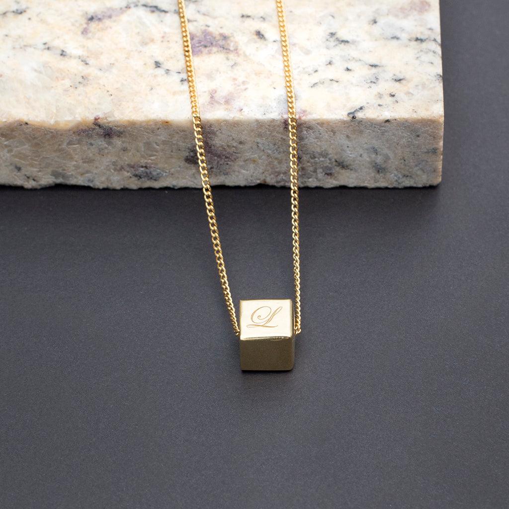 Cube Necklace - Anna Lou of London