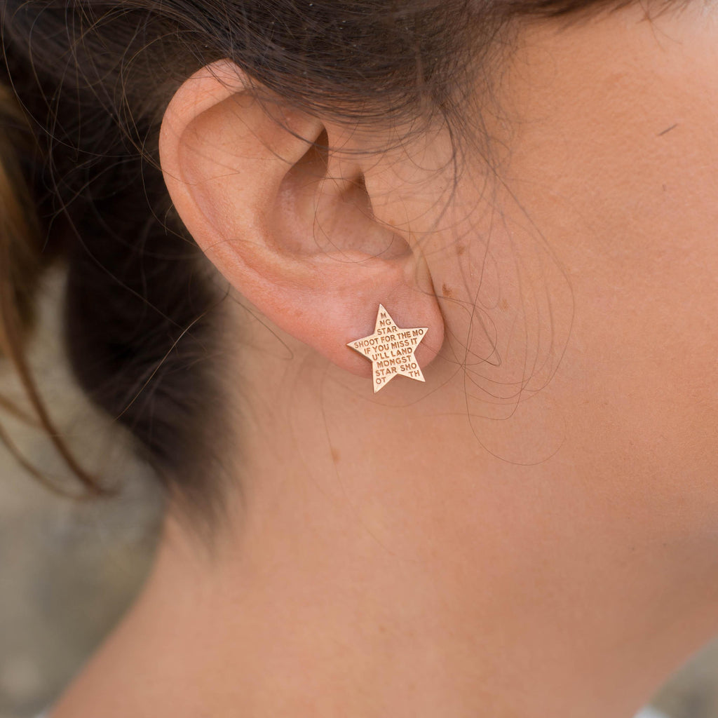 Shooting Star Studs - Anna Lou of London