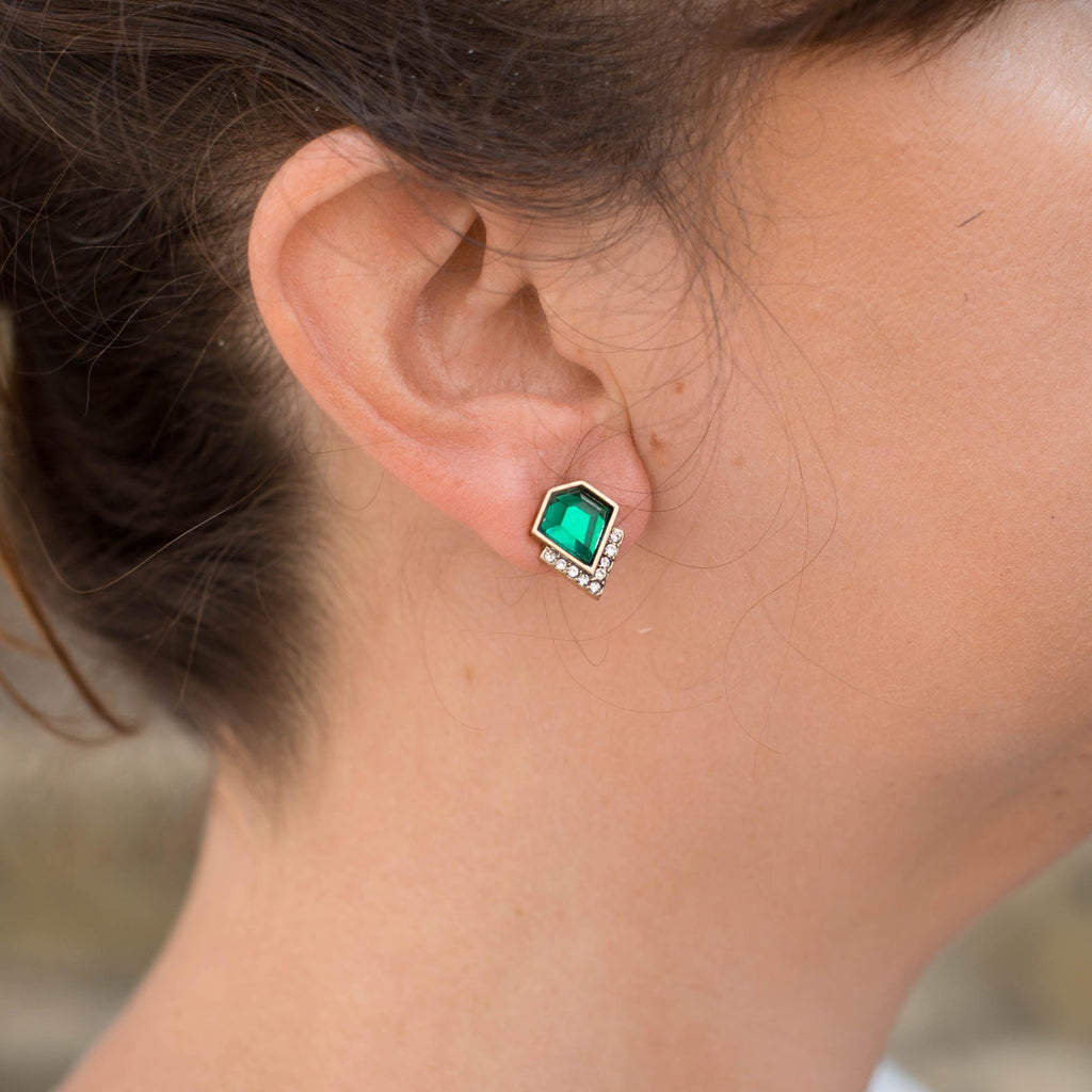 Victoria Vintage Studs - Anna Lou of London