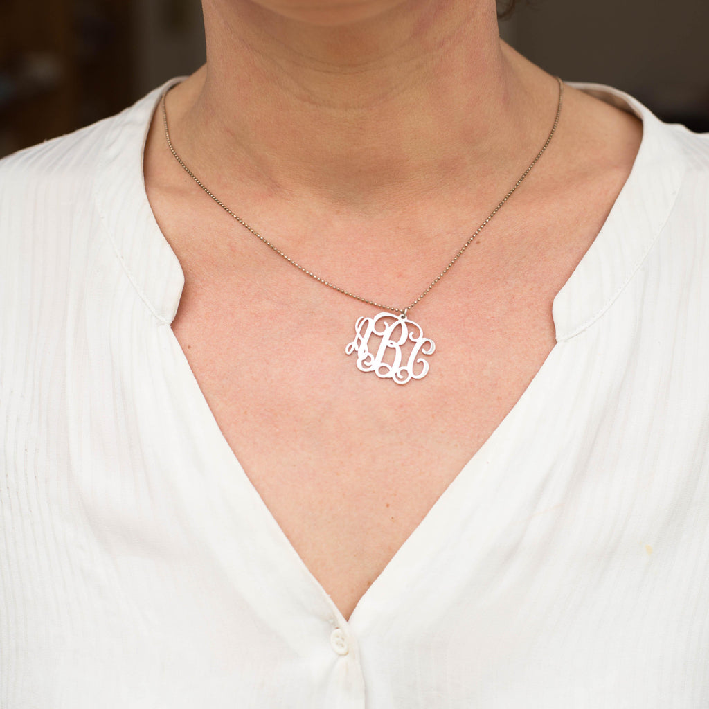 Monogram Necklace - Anna Lou of London