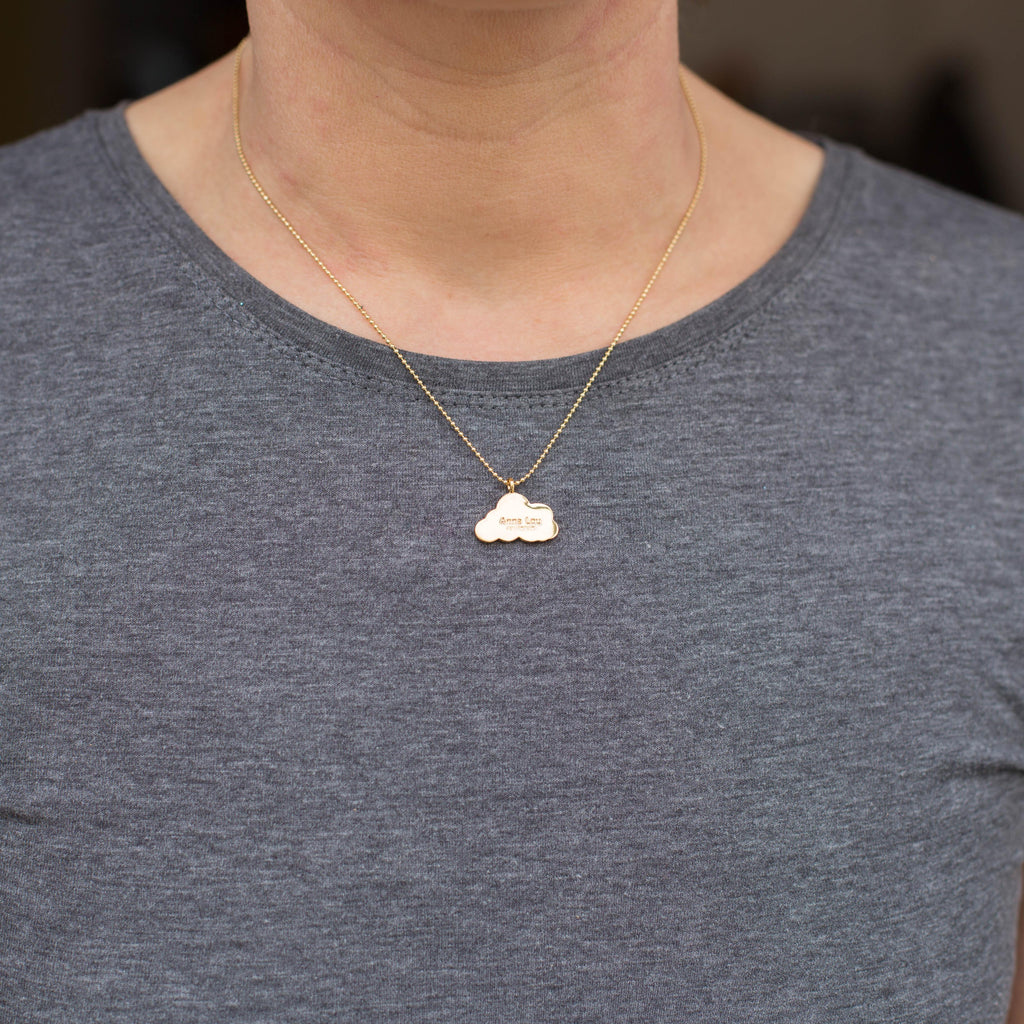 Cloud Charm Necklace - Anna Lou of London